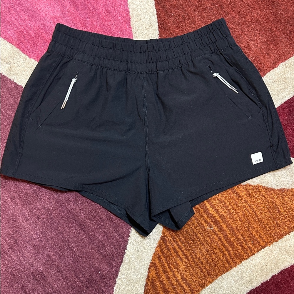 Vuori Black Athletic Shorts